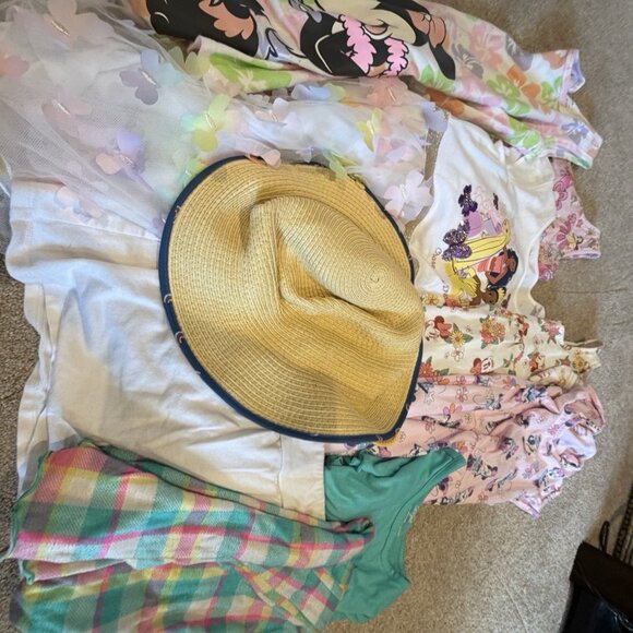 Girls Clothes Bulk Lot Disney Princess Summer Spring Size 8 Jumping Beans Knit - Picture 10 of 16
